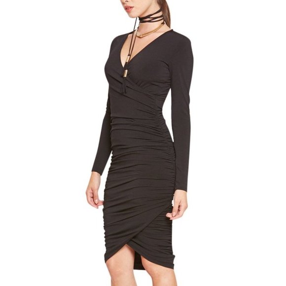 BNWT DATE NIGHT RUCHED DRESS - Picture 1 of 3
